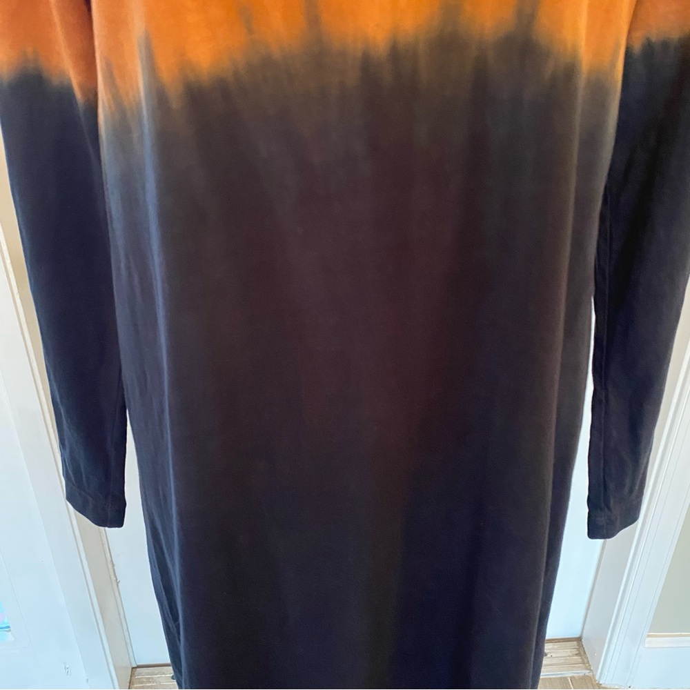 J. Jill Pure Jill Ombr Sunset A Line Dress. View 4